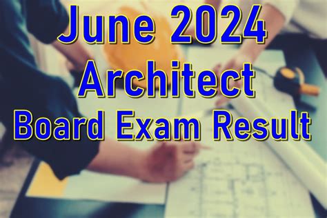 architecture board exam 2024 result philippines|ALE RESULT: June 2024 Architect Licensure Exam, List of .